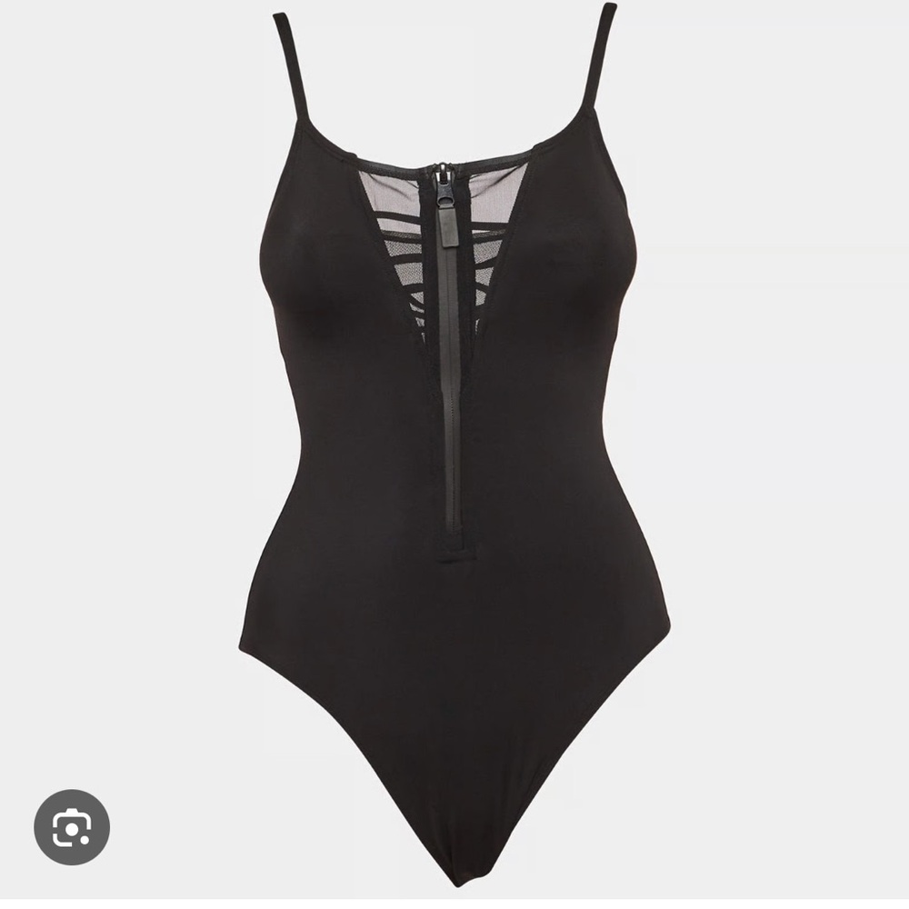 Ta3 Womens Waist Snatching Zippy Swimsuit